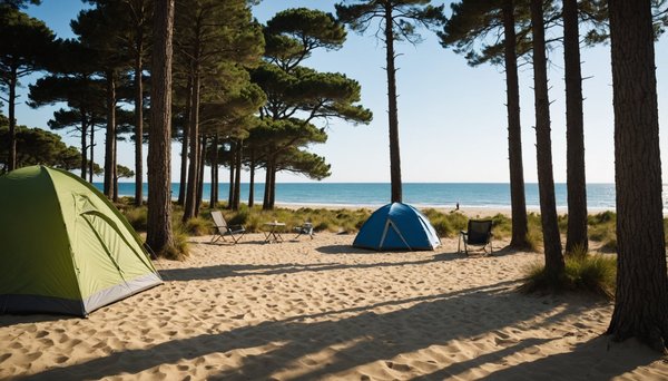 Vacances en camping avec accès plage dans les landes